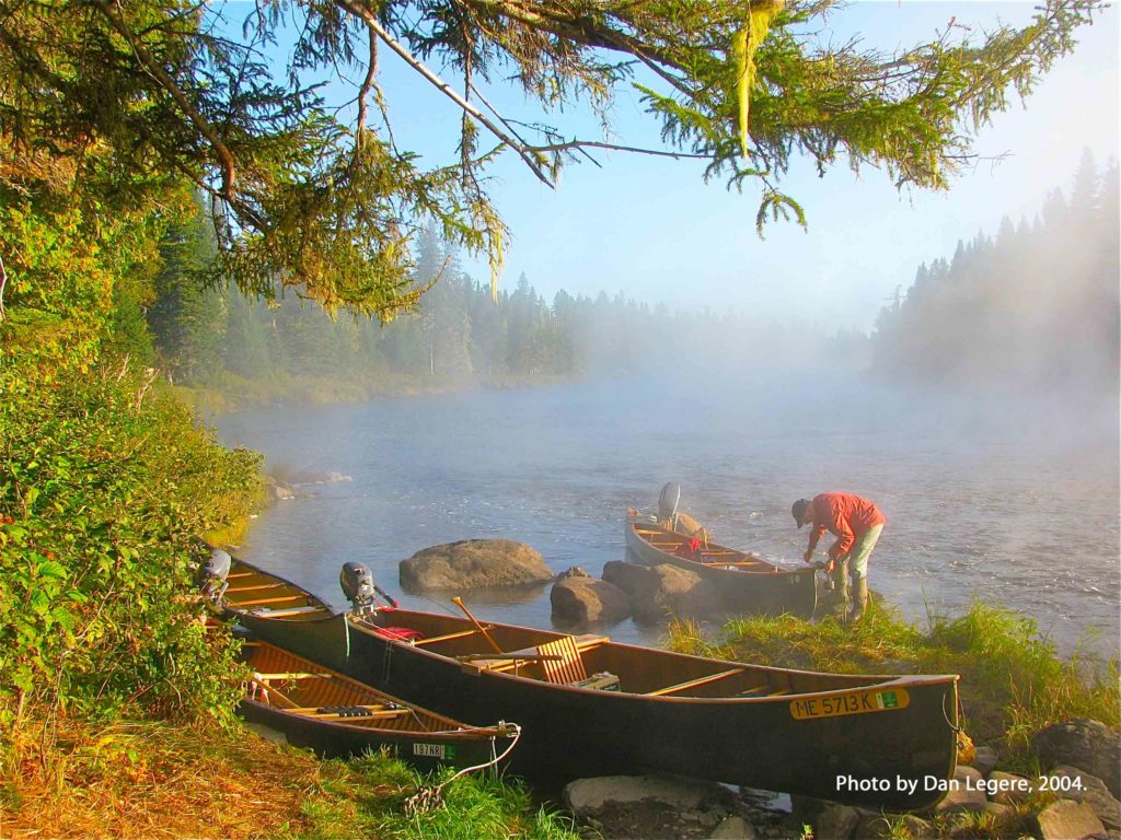 W. Branch of the Penobscot, Big Island North. Photo by Dan Legere, 2004.